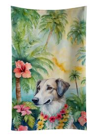 Borzoi Luau Kitchen Towel Dish Cloths Guest Hand Towel Decorative Bathroom Towel for Face,Tea, Dishcloth, Kitchen and Bath